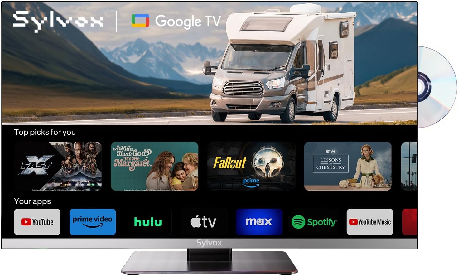 SYLVOX 24-inch Smart TV